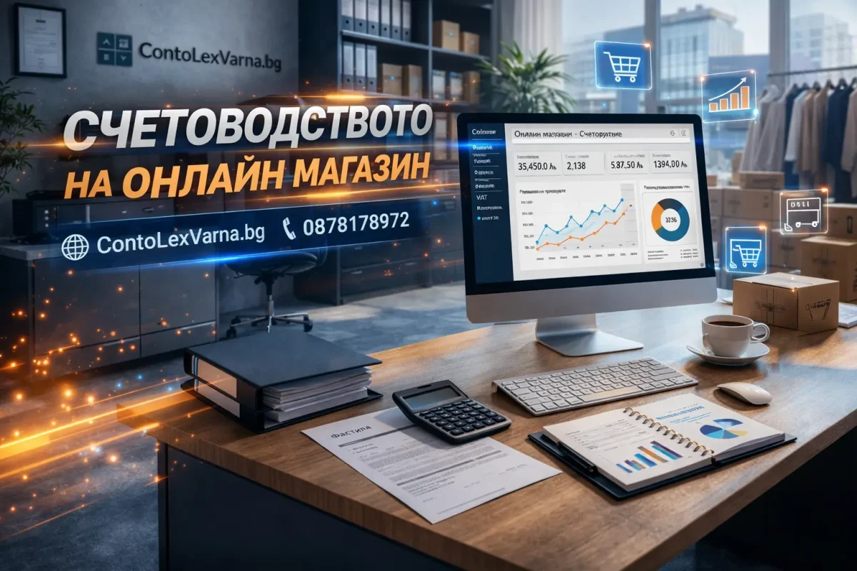 Счетоводството на онлайн магазин | contolexvarna.bg