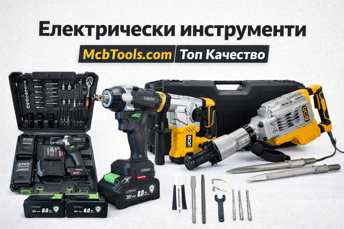 голям избор на електрически инструменти | McbTools.com